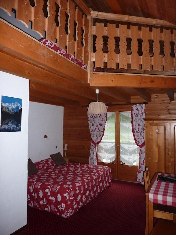 La Perdrix Blanche Hotell Châtel Rum bild